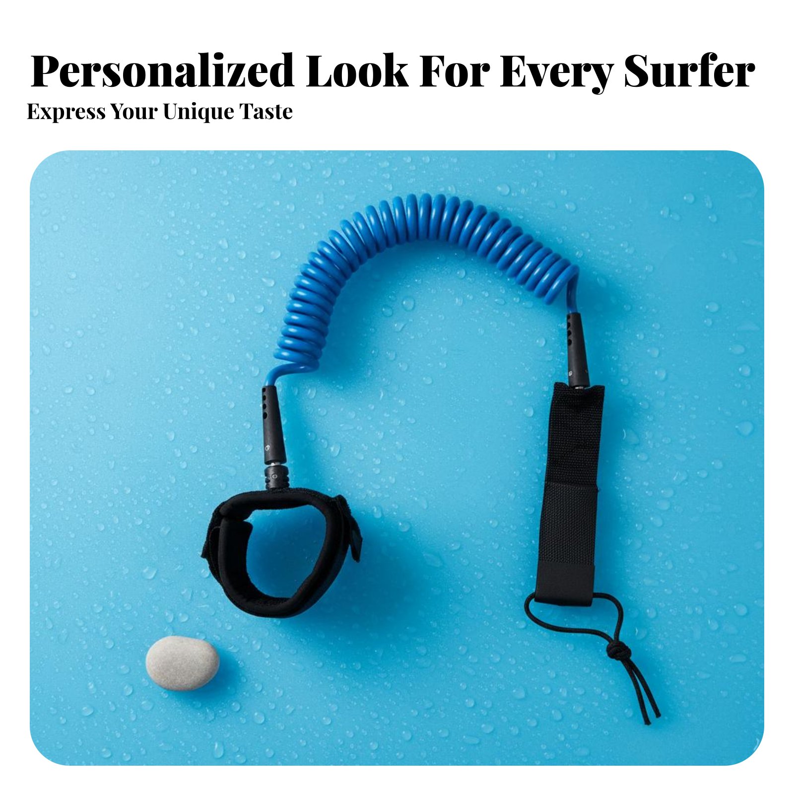 Surfboard Leash Ankle - Stand-up Paddleboard Ankle Leash Adjustable Cuff