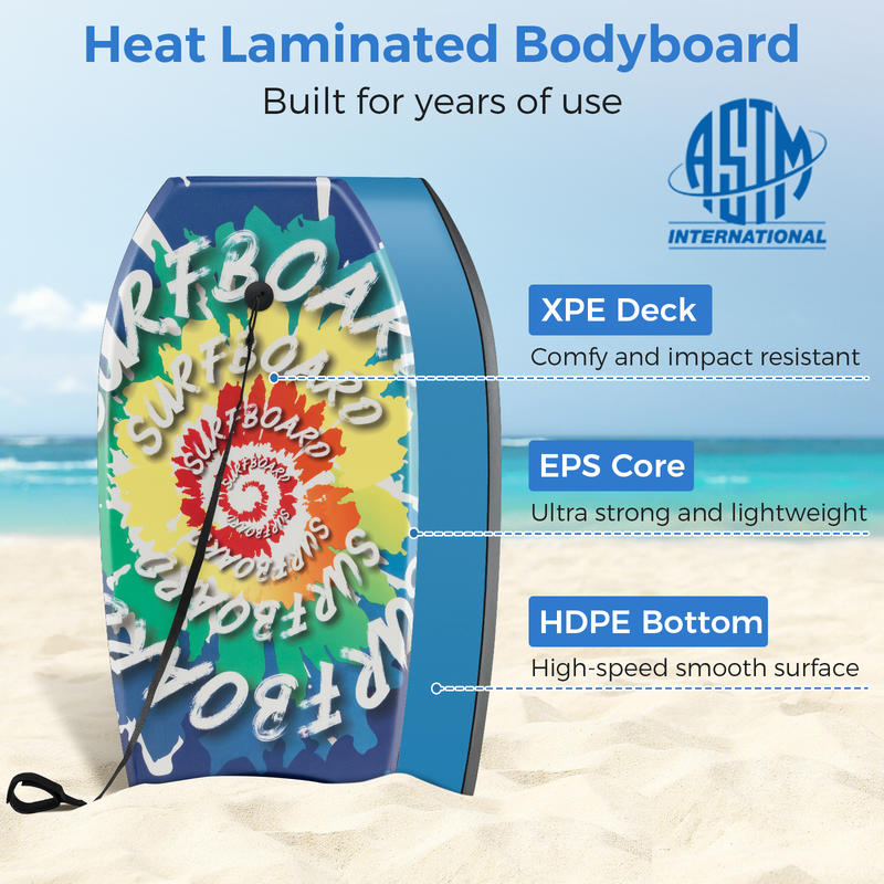 33/37/41 Inches Lightweight Bo - Bodyboard Boogie Board review and price