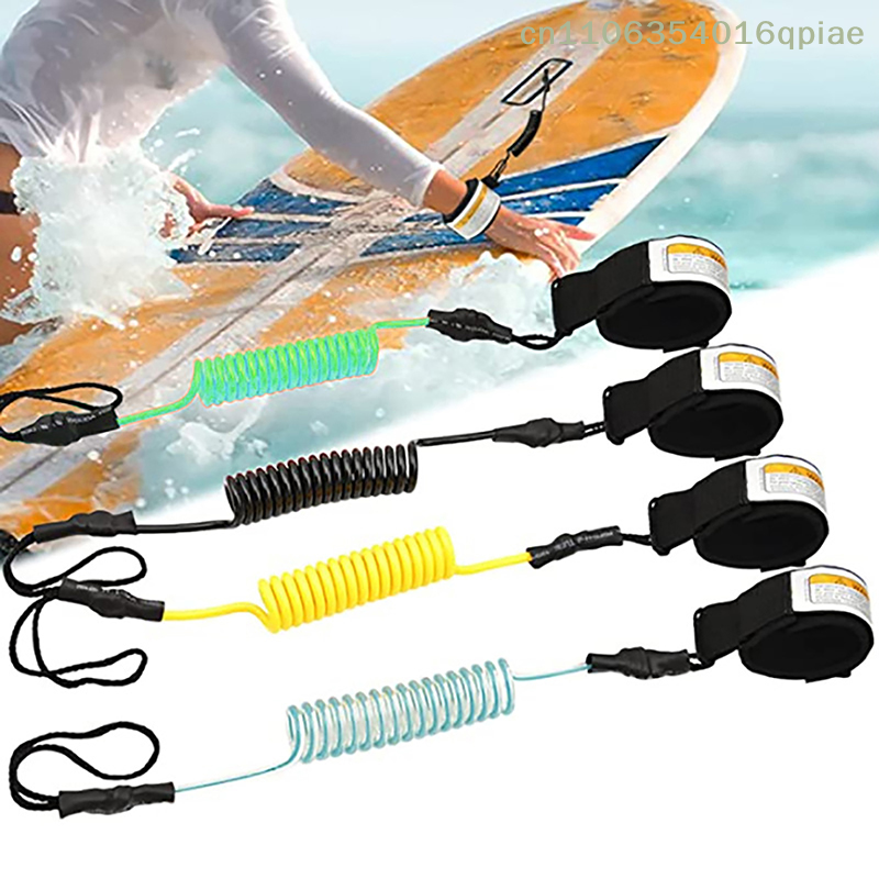 （Summer4）Coiled Surfboard Leas - Surfboard Leash Ankle review and price