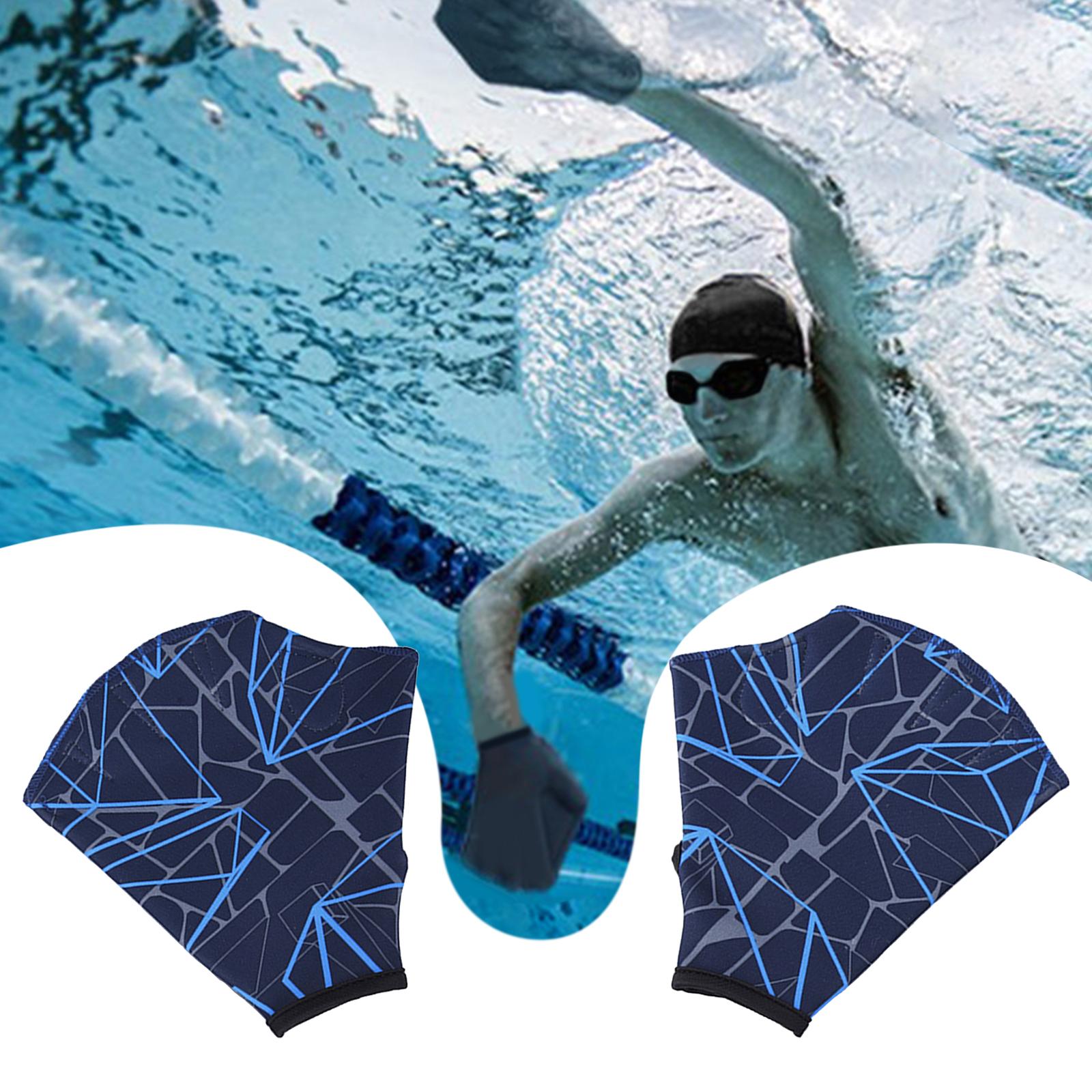 Webbed Swim Gloves Waterproof  - Aquatic Sports Swimming review and price