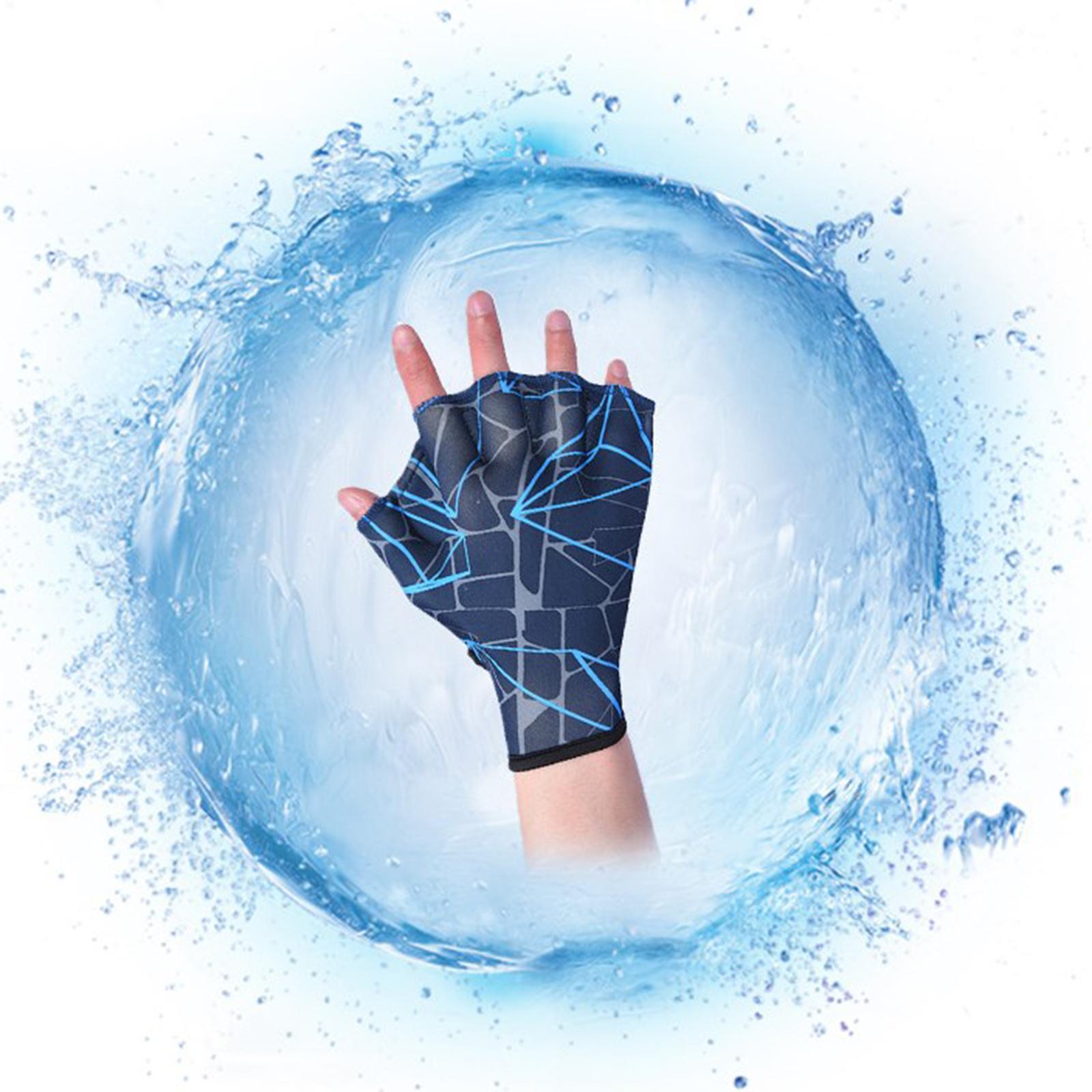 Webbed Swim Gloves Waterproof  - Aquatic Sports Swimming review and price