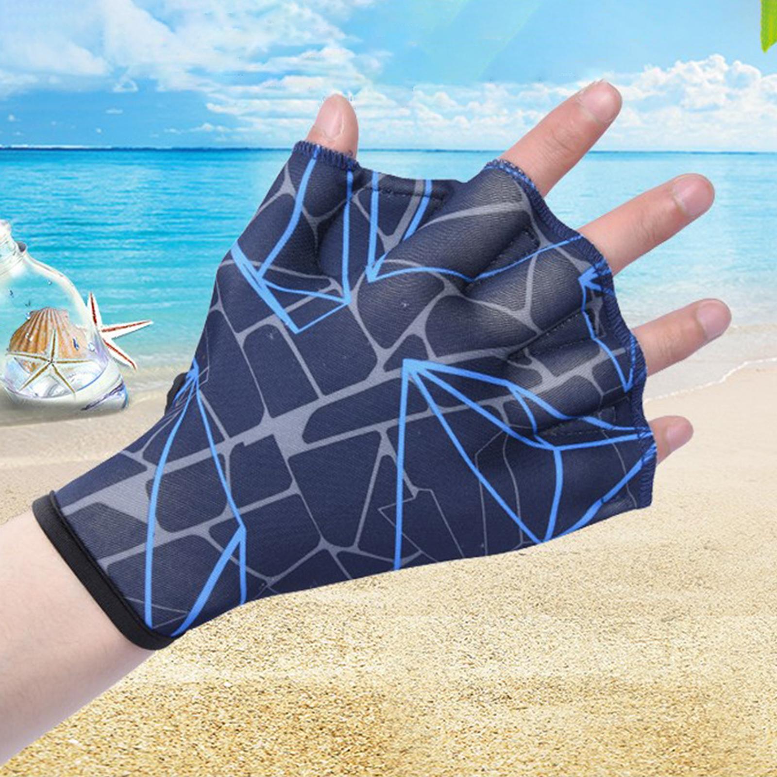 Webbed Swim Gloves Waterproof  - Aquatic Sports Swimming review and price