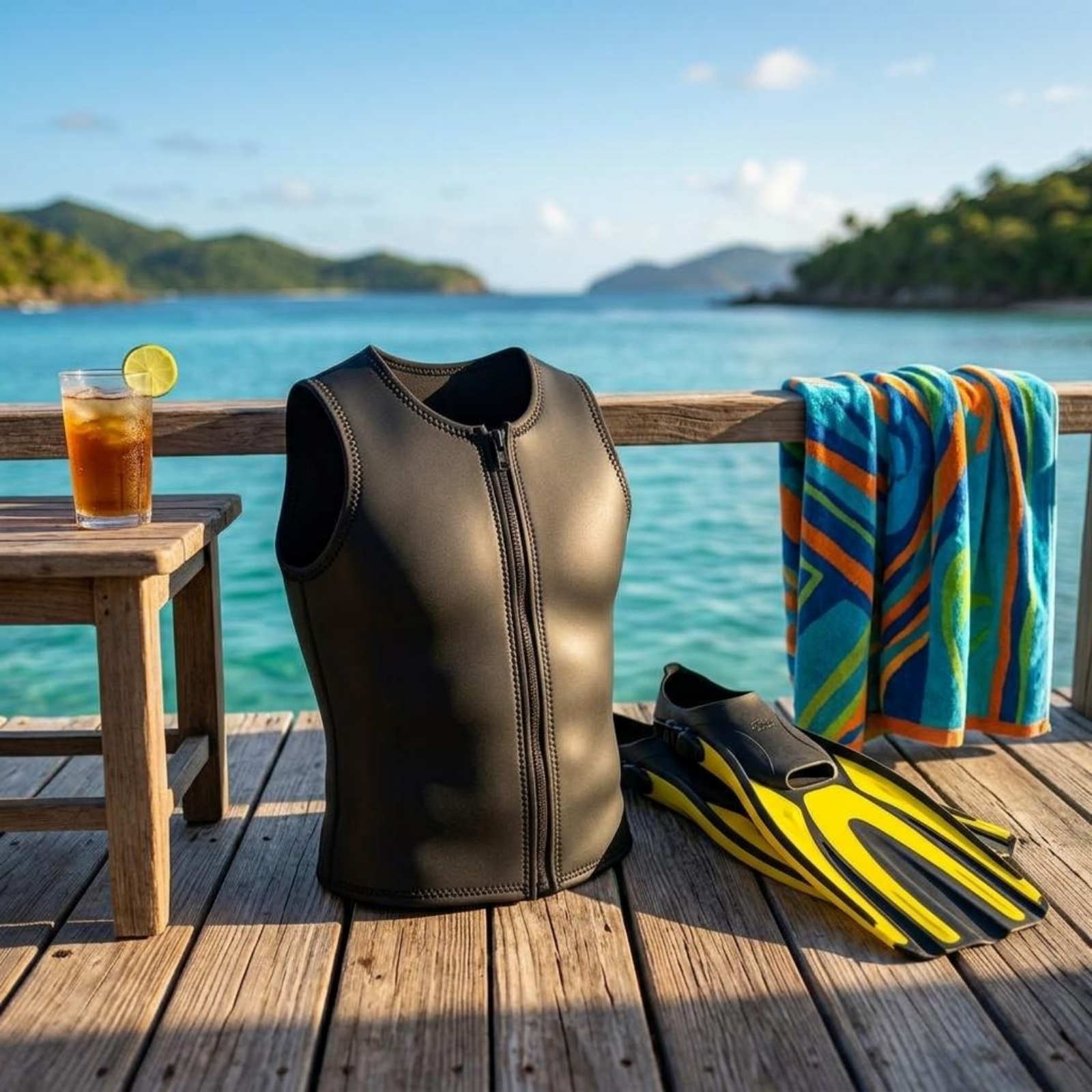 Dive Shorts Shiny Skin 2mm Neo - Aquatic Sports Swimming review and price