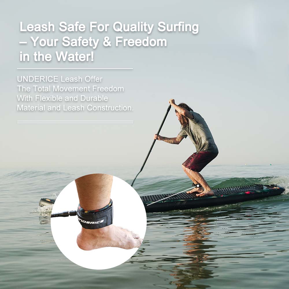 SUP Paddle Leash 7MM 11-10FT S - Surfboard Leash Ankle review and price