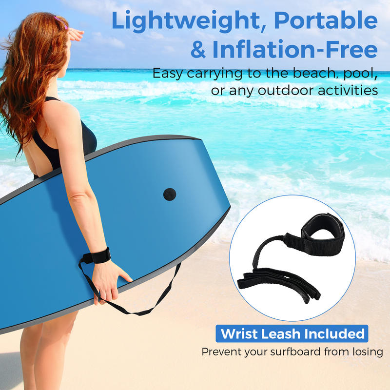33/37/41 Inches Lightweight Bo - Bodyboard Boogie Board review and price
