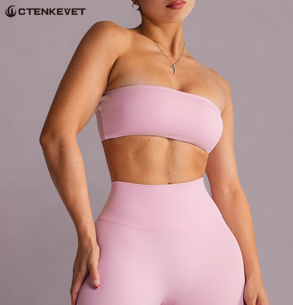 Strapless Sports Bra Gym Crop  - Aquatic Sports Bra review and price