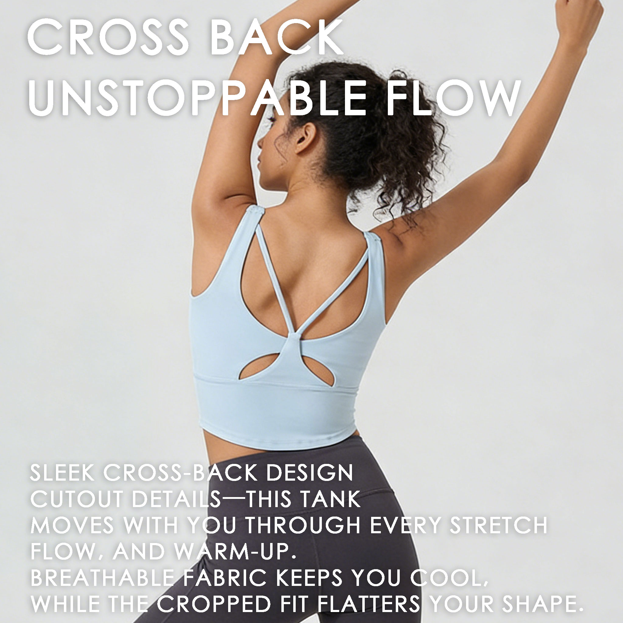 Women's Fixed Cup Yoga Sports  - Aquatic Sports Bra review and price