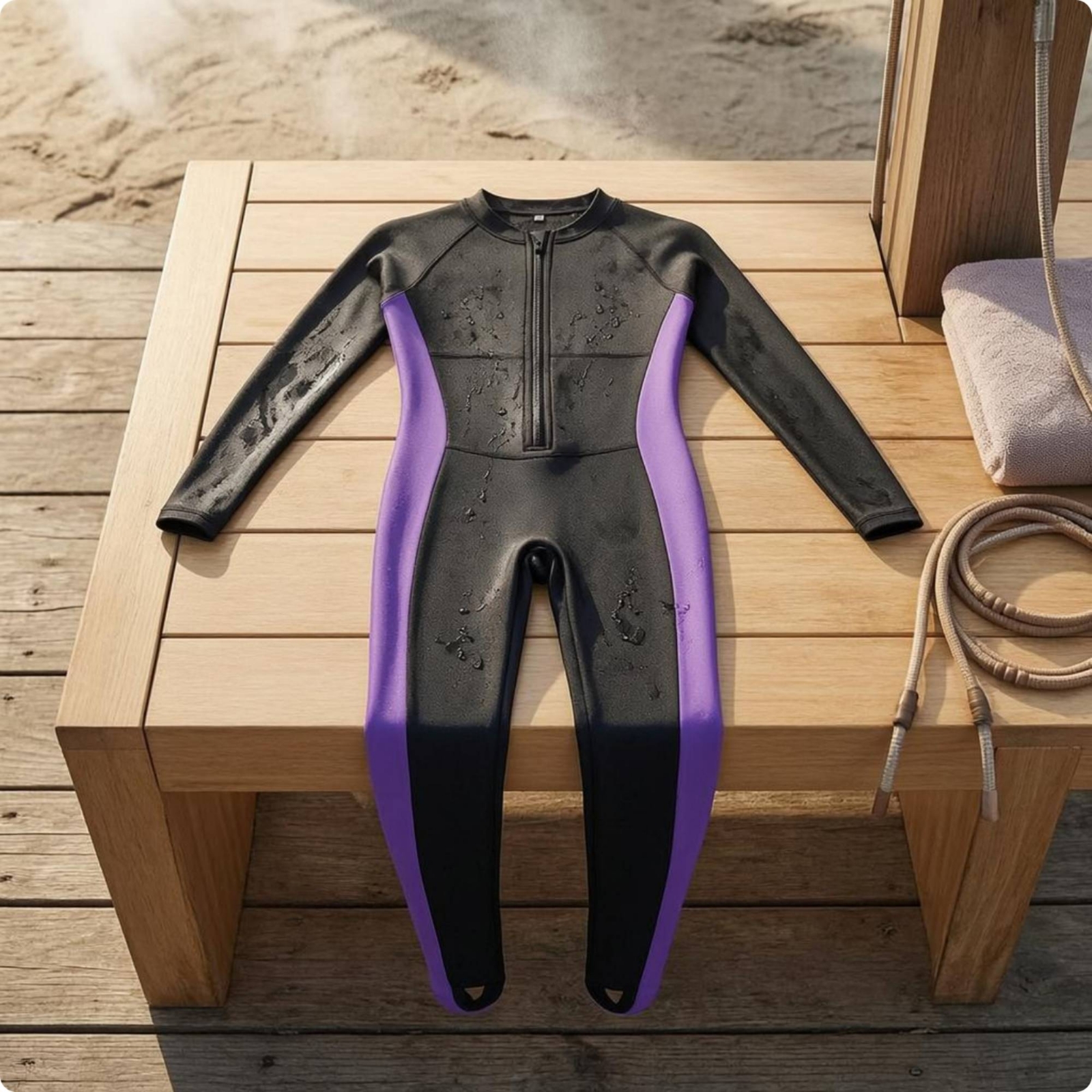 Zip Front Long Sleeve Rash Gua - Aquatic Sports Swimming review and price